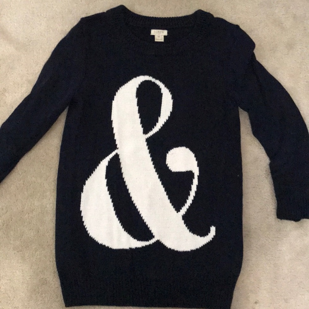 J Crew 3/4 sleeved sweater